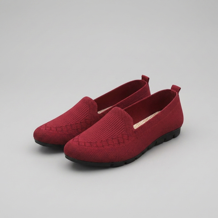Comfortable Slip-On Knit Shoes for Everyday Wear – Stylish and Breathable