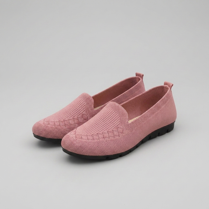 Comfortable Slip-On Knit Shoes for Everyday Wear – Stylish and Breathable
