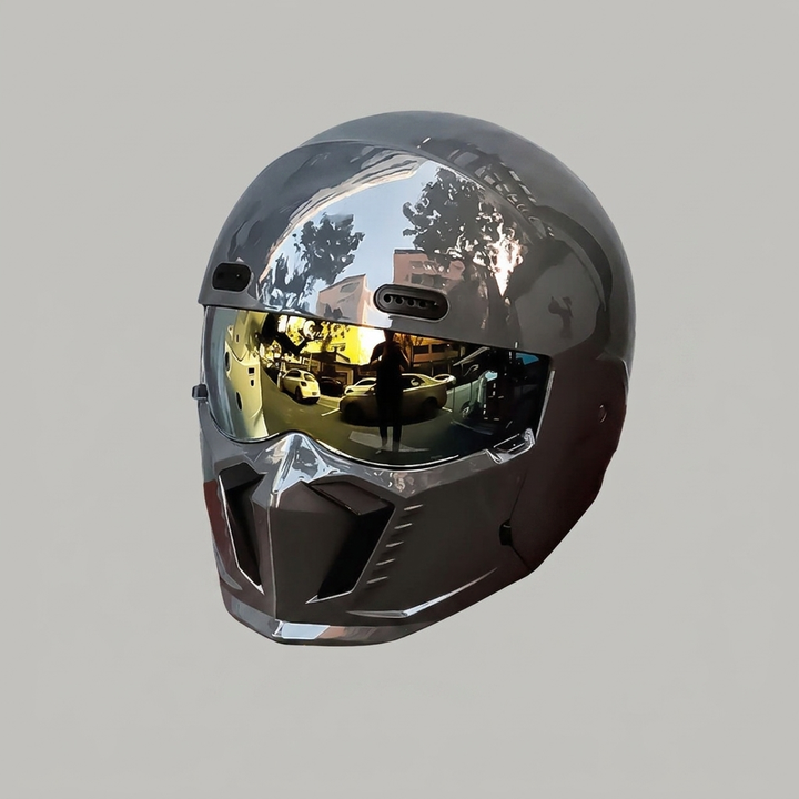 Motorcycle Helmet – DOT and ECE Approved, Timeless Look