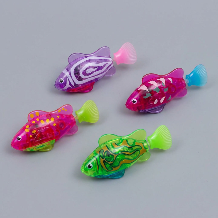 Interactive Cat Toy Set – Realistic Swimming Motion & Engaging Light