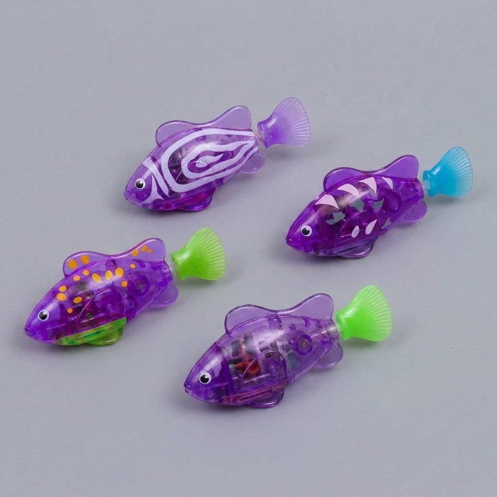 Interactive Cat Toy Set – Realistic Swimming Motion & Engaging Light