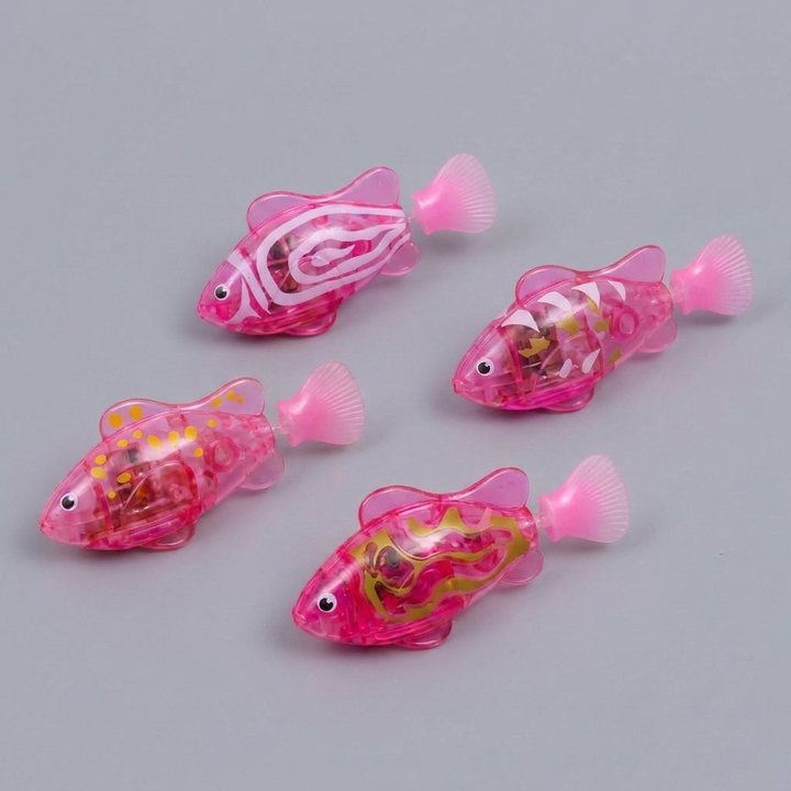 Interactive Cat Toy Set – Realistic Swimming Motion & Engaging Light