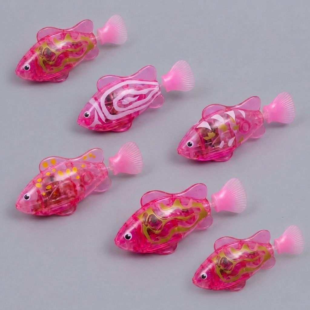 Interactive Cat Toy Set – Realistic Swimming Motion & Engaging Light