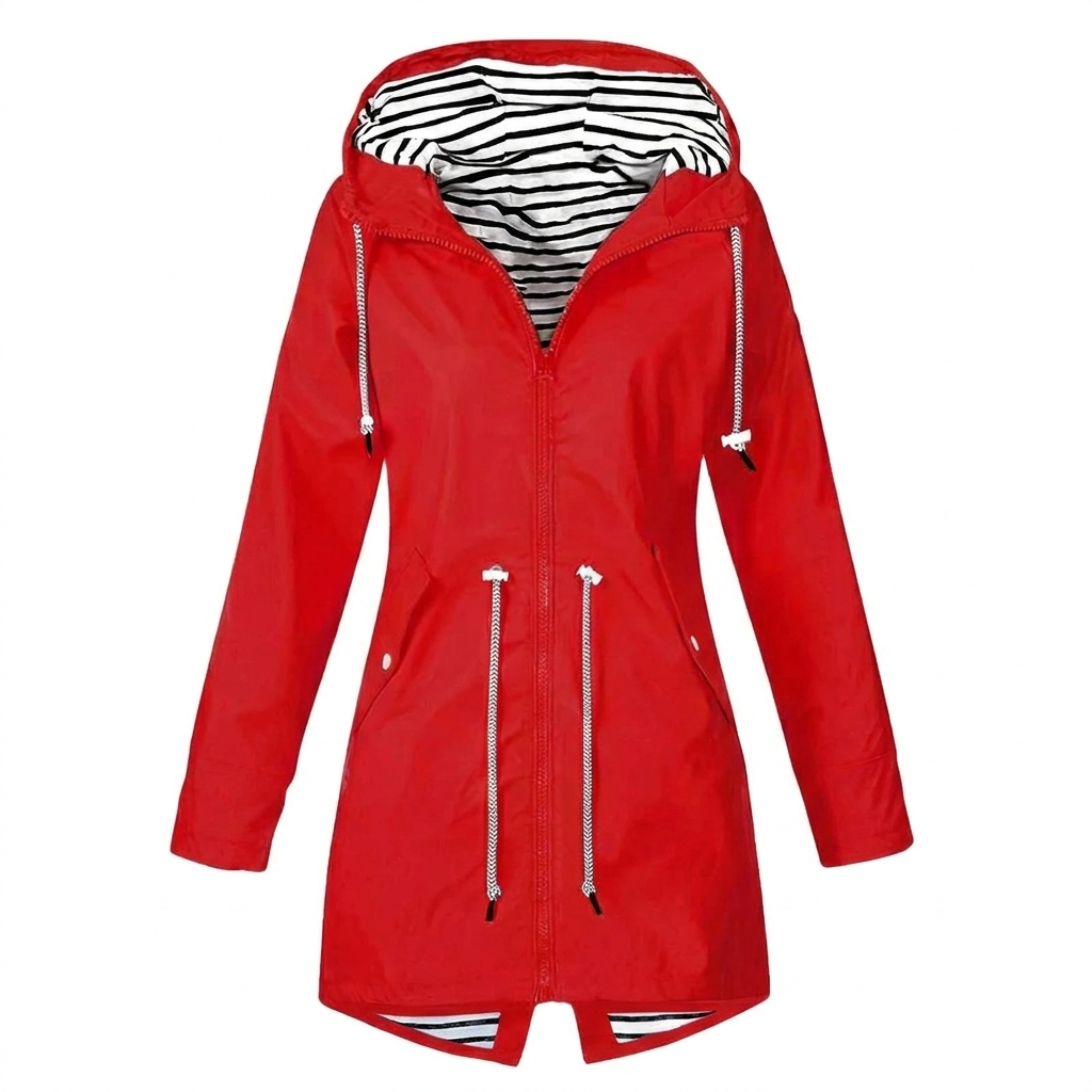 Waterproof Jacket with Hood for Women