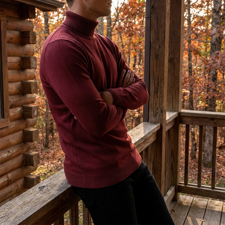 Men’s Turtleneck Sweater