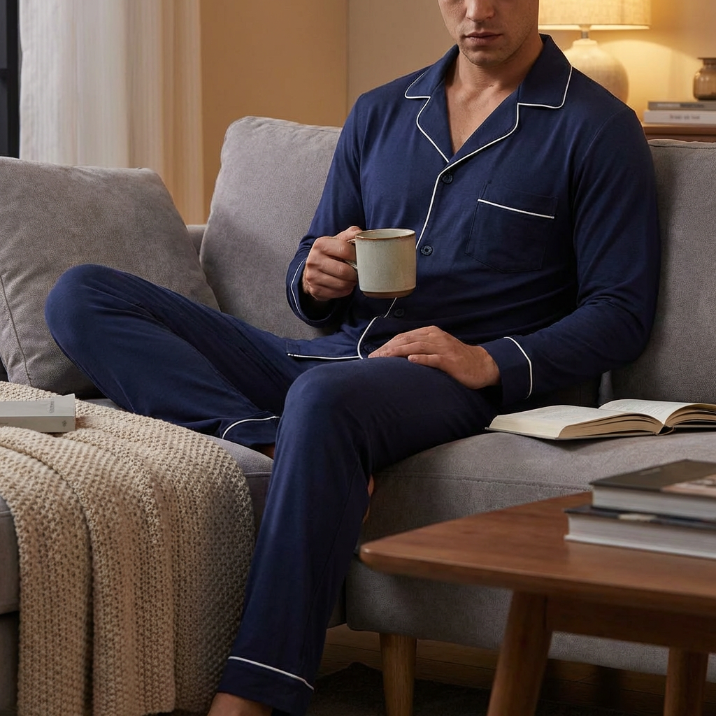 Comfortable Cotton Men's Pajamas
