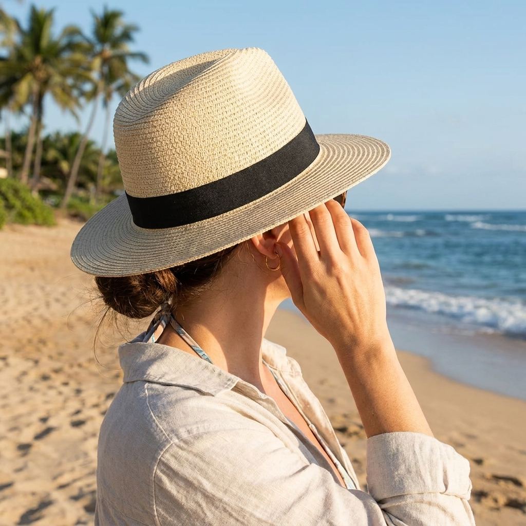 Stylish Men's Panama Sun Hat
