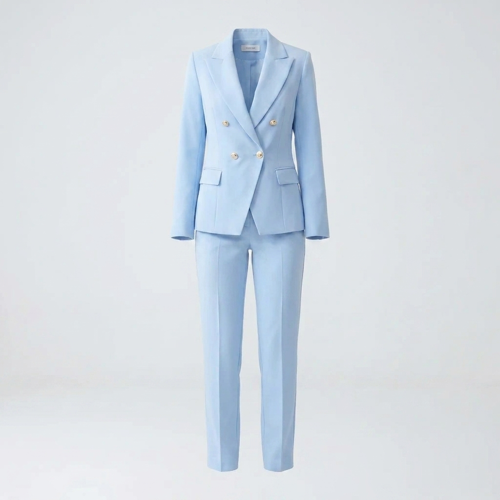Two-Piece Blazer And Trouser Set