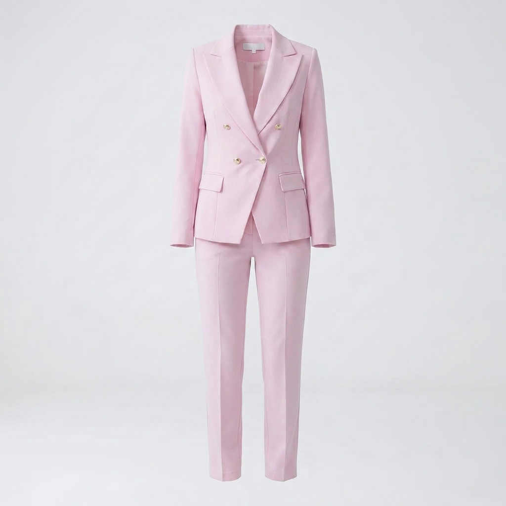 Two-Piece Blazer And Trouser Set