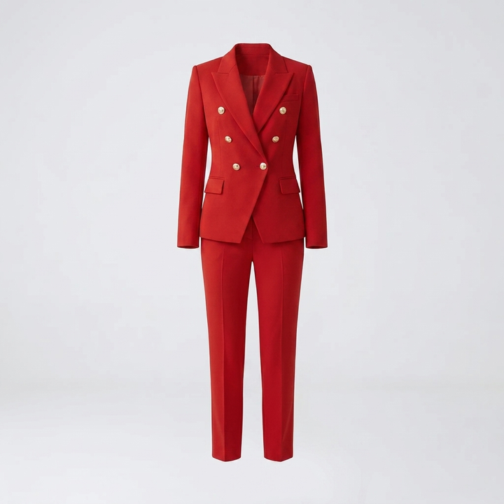 Two-Piece Blazer And Trouser Set