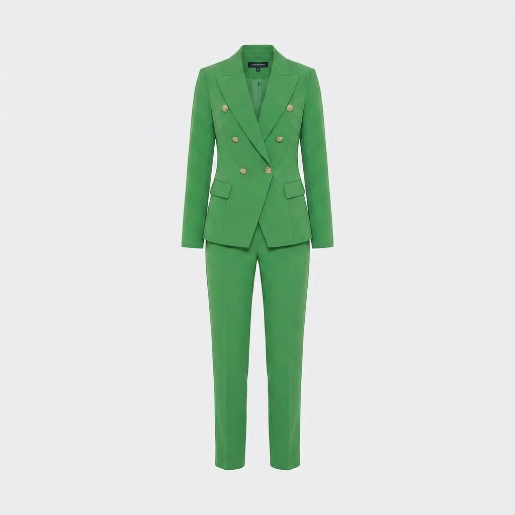 Two-Piece Blazer And Trouser Set