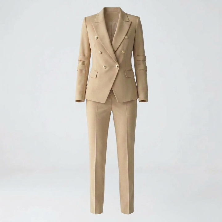 Two-Piece Blazer And Trouser Set