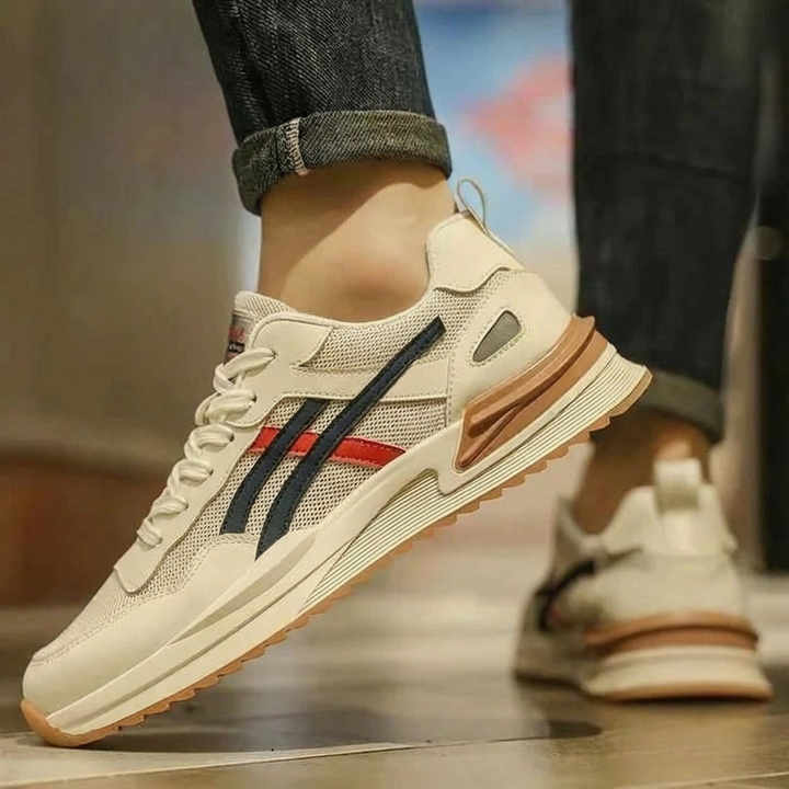 Lace-Up Mesh Upper Sneaker