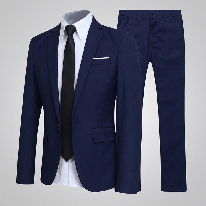 Slim Fit Two-Piece Business Suit