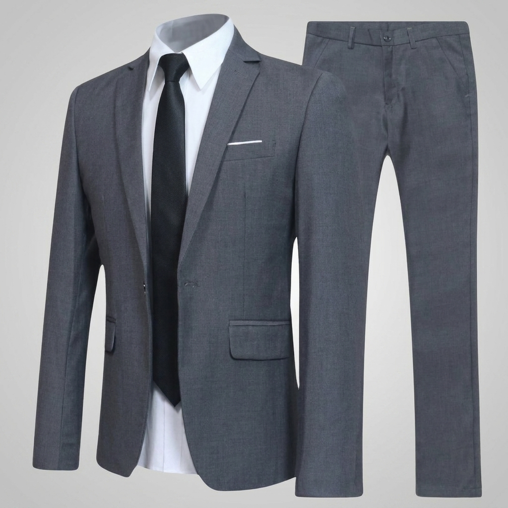 Slim Fit Two-Piece Business Suit