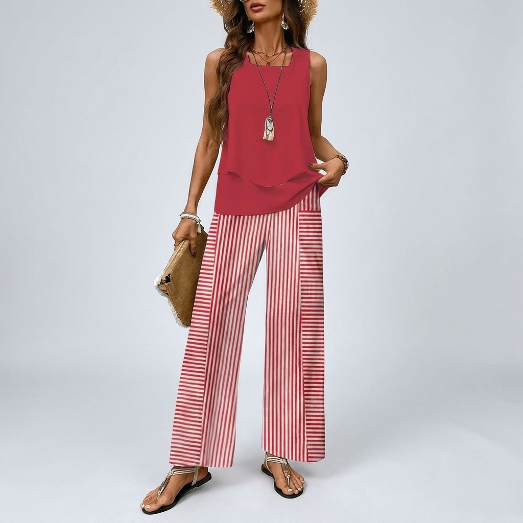 Two-Piece Summer Set Brings Effortless Style to Warm Days