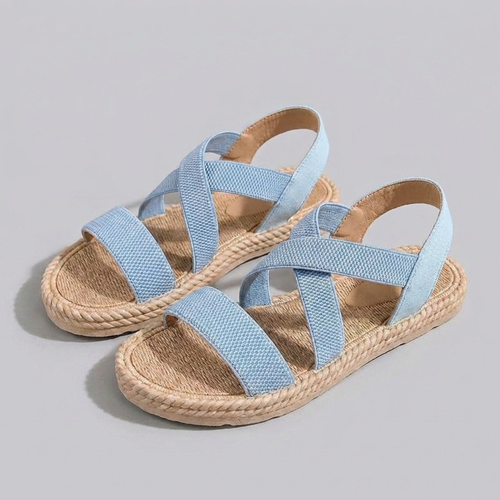 Woven Sandals – Chic Strappy Summer Flats