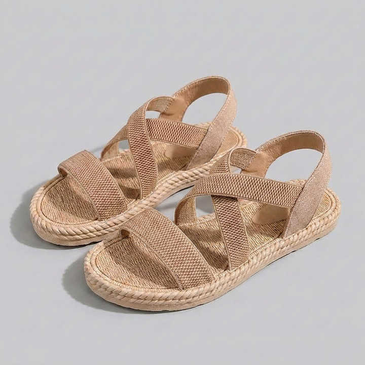 Woven Sandals – Chic Strappy Summer Flats
