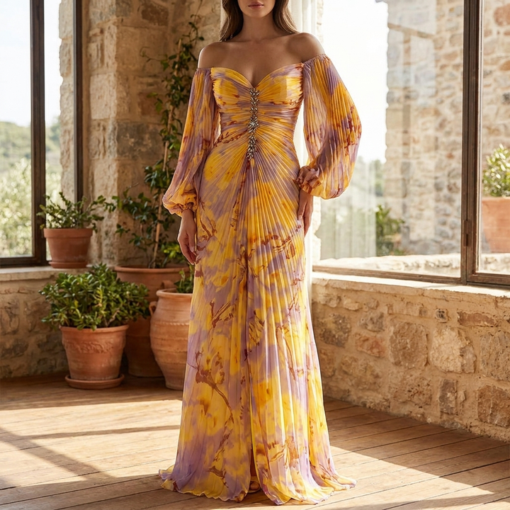 Women’s Lace V-Neck Wedding Guest Dress