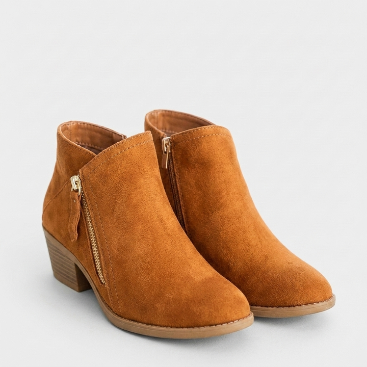 Classic Block Heel Booties