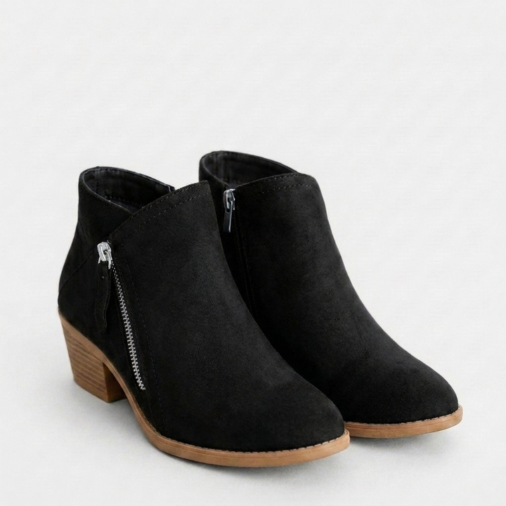 Classic Block Heel Booties