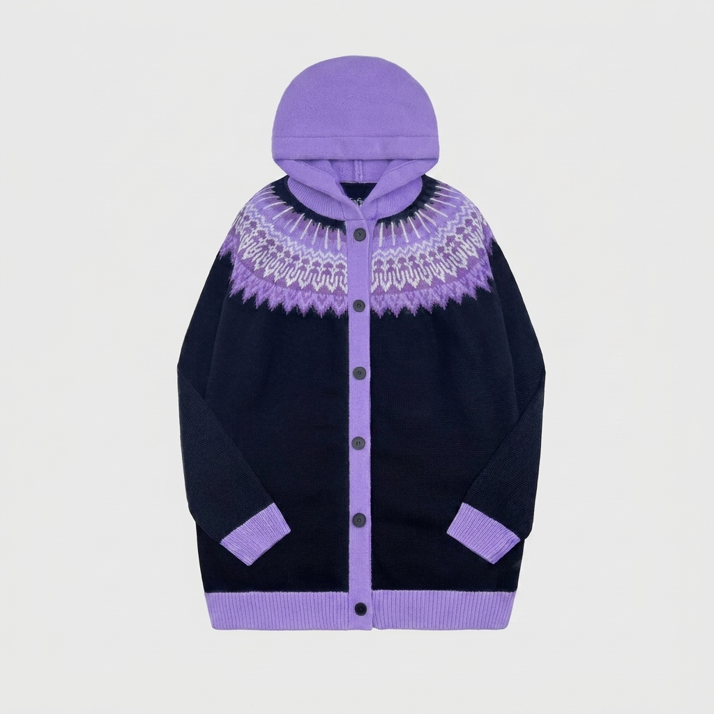 Hooded Casual Cardigan