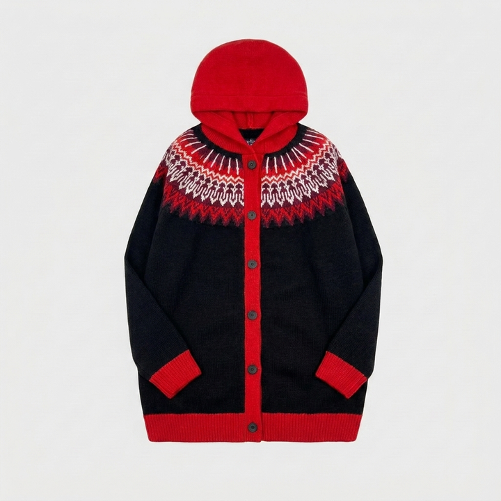 Hooded Casual Cardigan