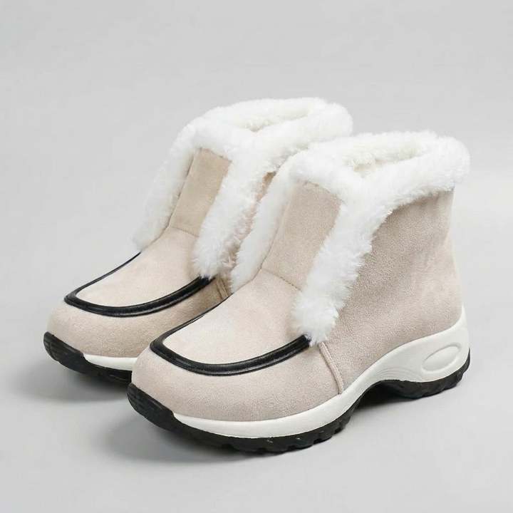 Stylish Pull-On Boots with Comfort Padded Collar