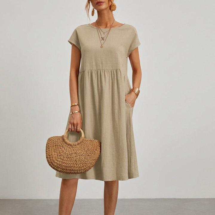 Women's Casual Summer Dress with Pockets