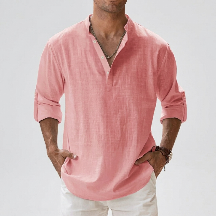 Men’s Casual Button-Up Shirt