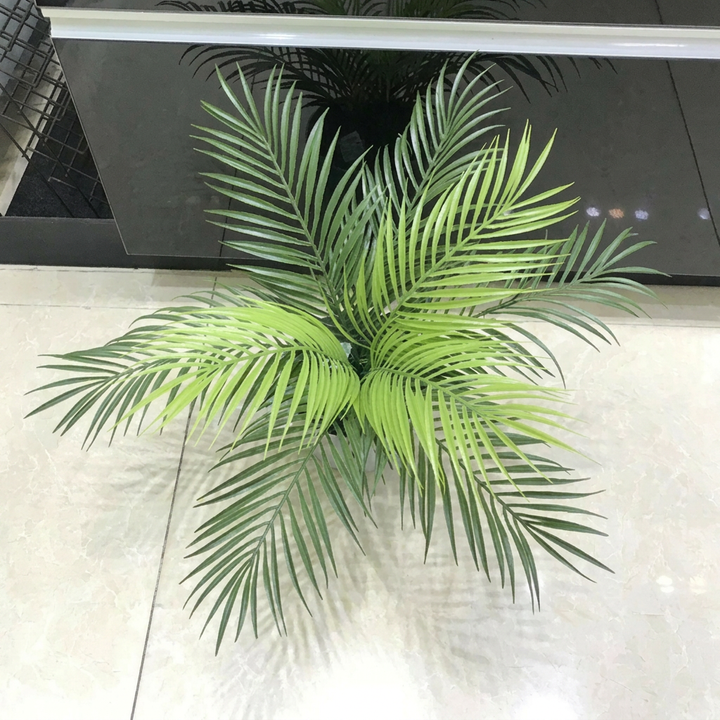 12 Faux Palm Leaves