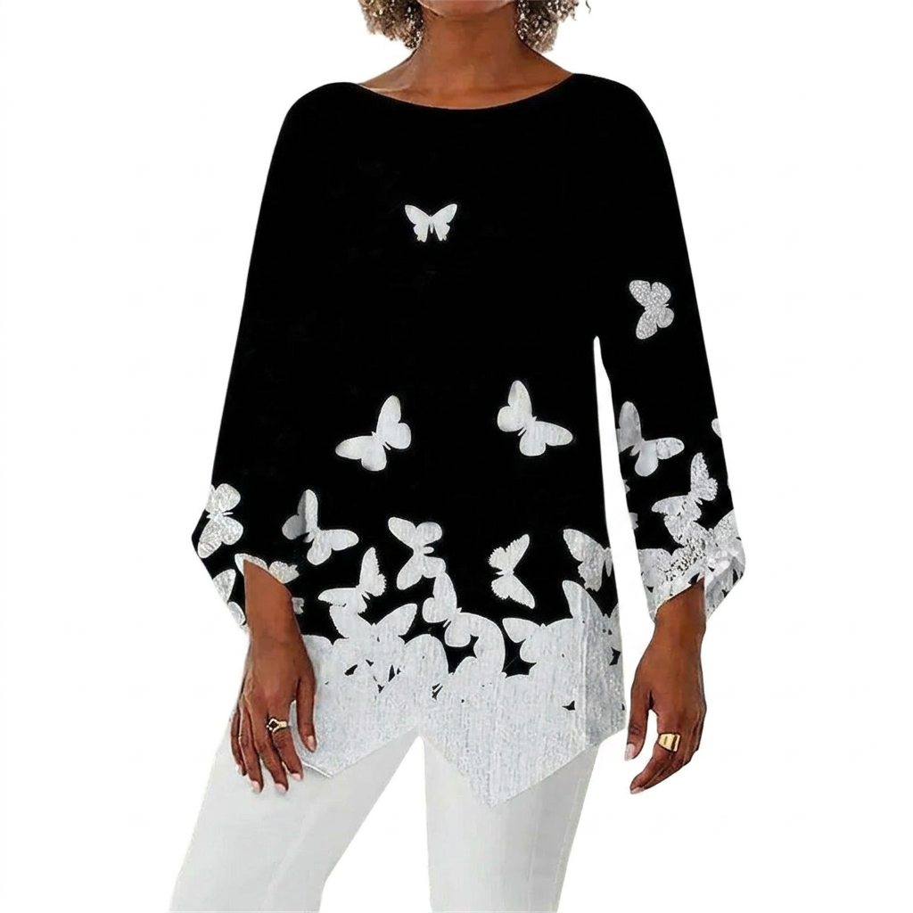 Everyday Elegance Crew Neck Top