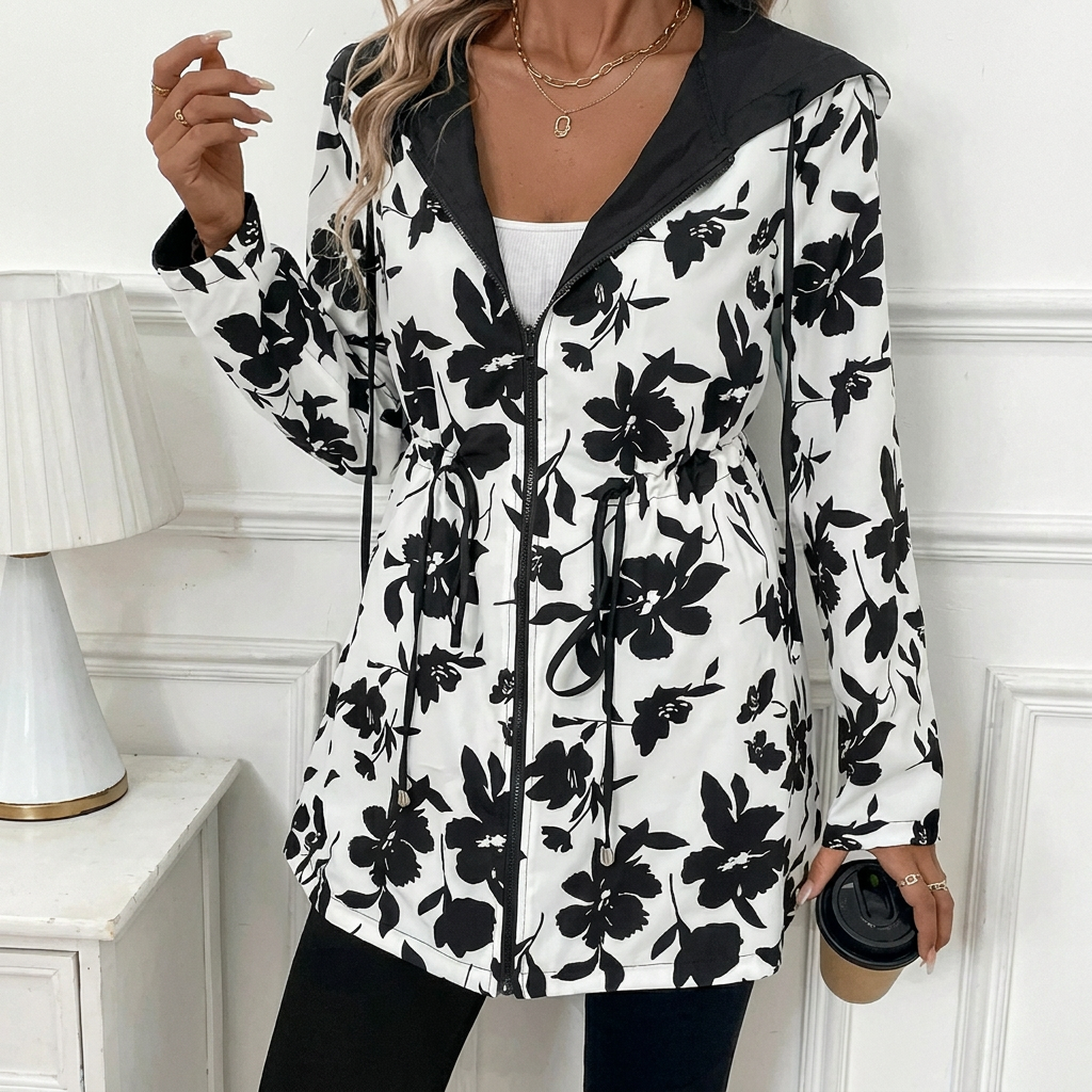 Reversible Leopard Print Coat