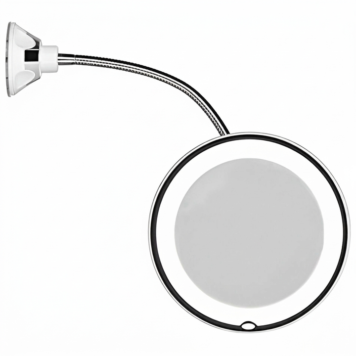 10X LED Suction Cup Magnifying Mirror