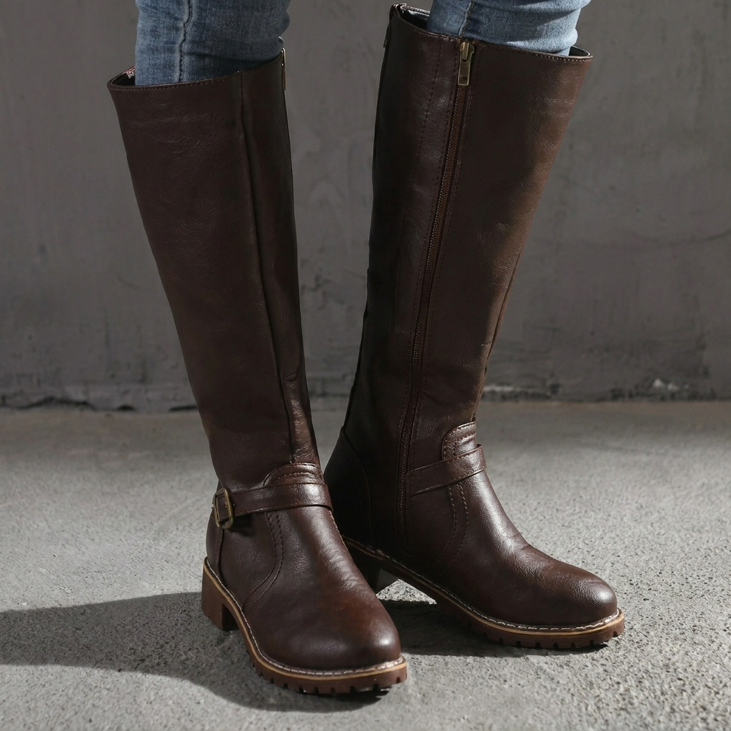 Knee-High Riding Boots