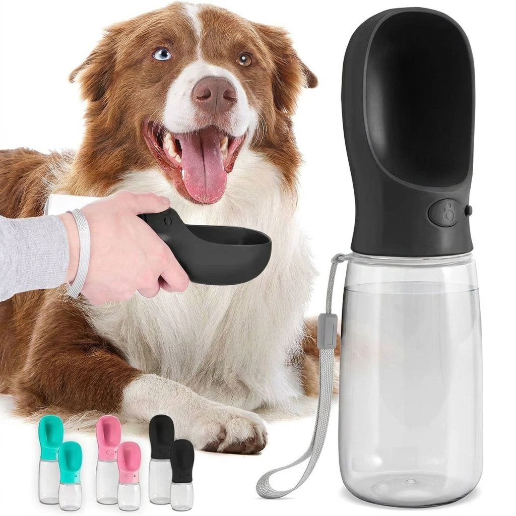Portable 19 oz Dog Water Bottle