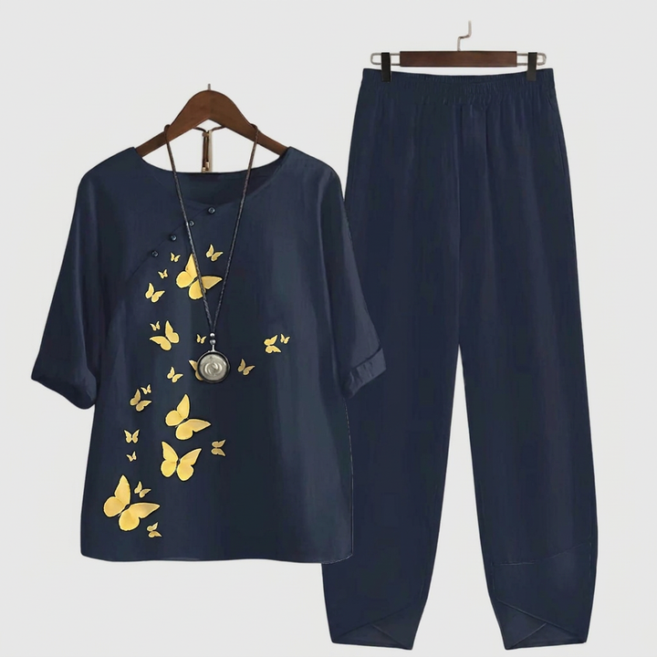 Relaxed Fit Two-Piece Set