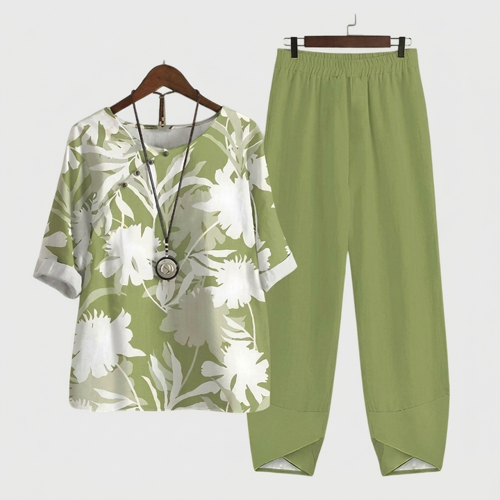 Relaxed Fit Two-Piece Set