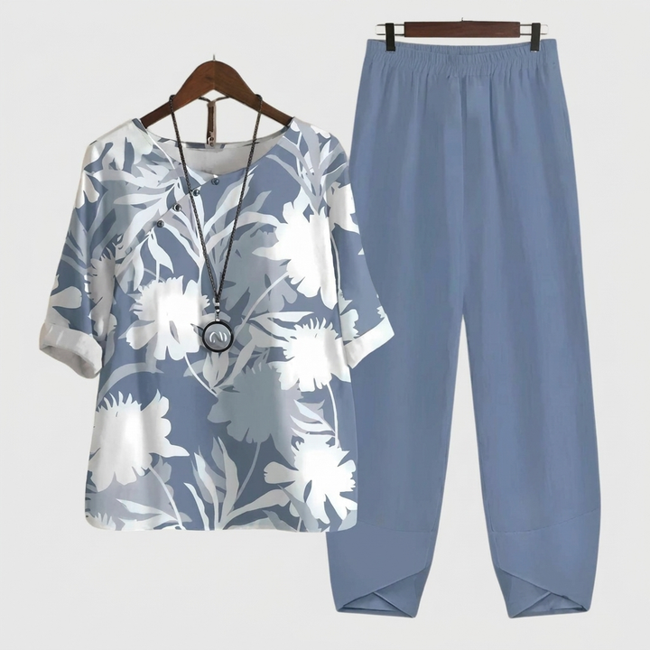 Relaxed Fit Two-Piece Set