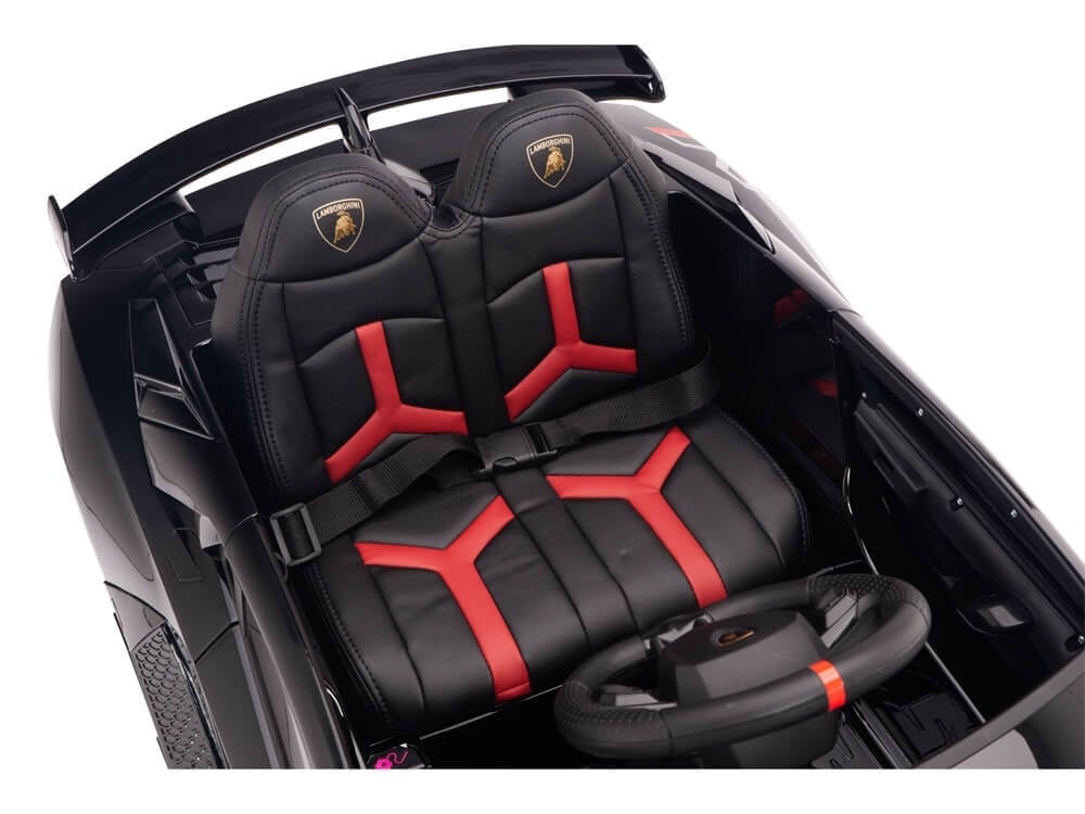 12V 2-Seater Electric Ride-On Car – Metallic Gray