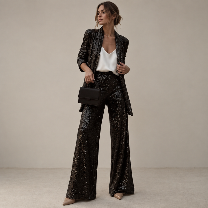 Sparkling Cardigan Elegant Holiday Style