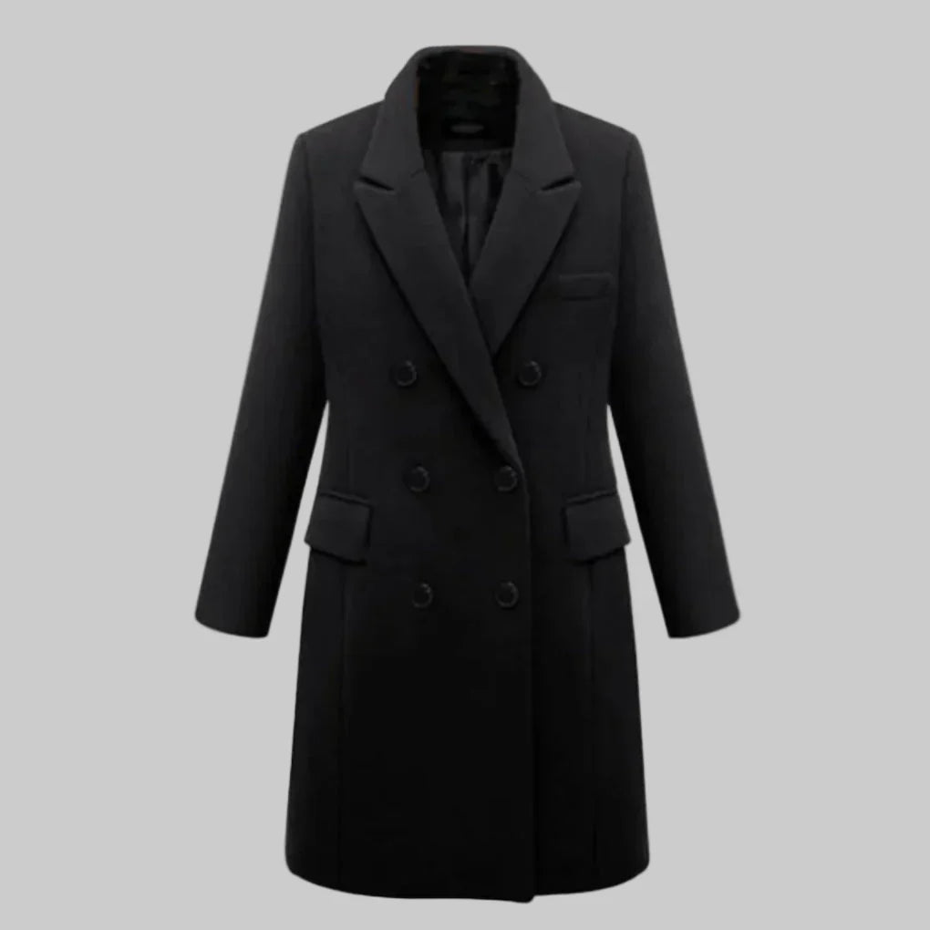 Women’s Long Winter Coat – Elegant Coverage with Winter-Ready Style