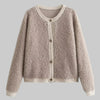 Women’s Button-Cardigan – Soft Layer with Statement Texture